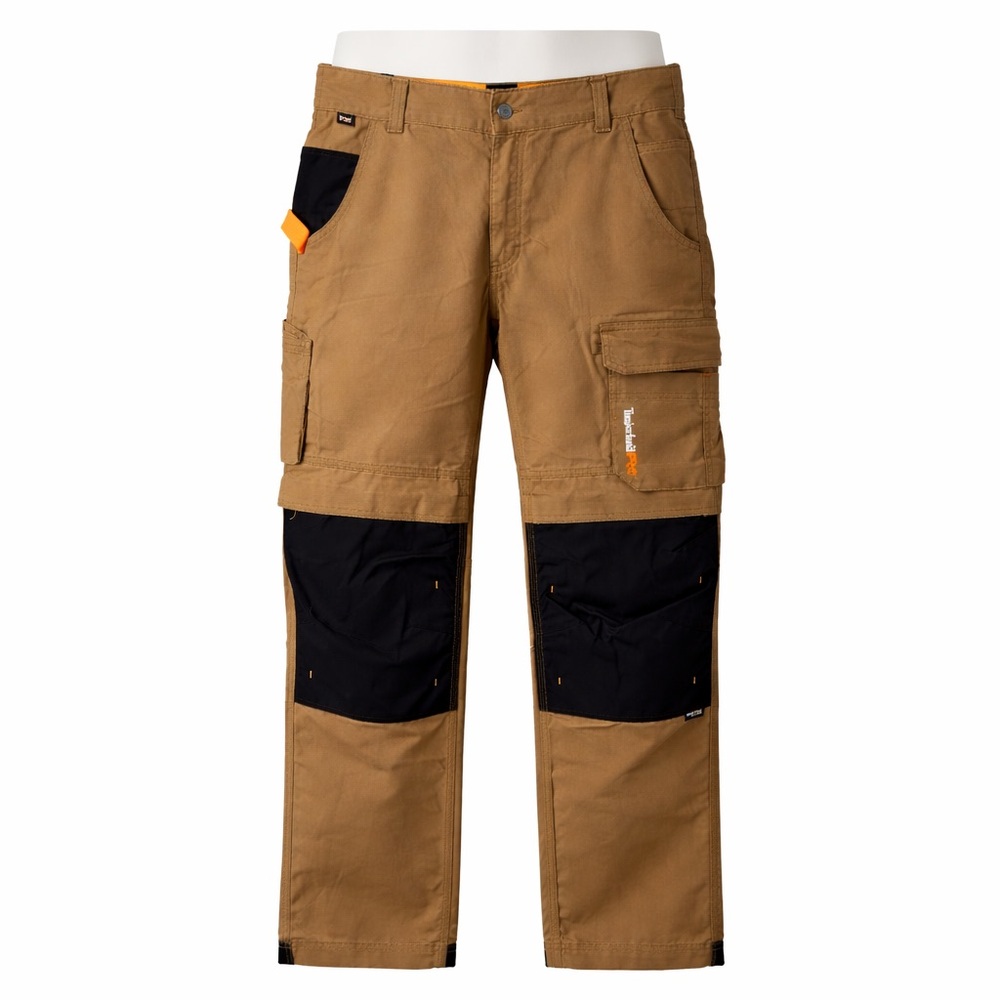 Size 38 Timberland PRO Men’s Modern Fit Work Cargo Utility Pants Brown